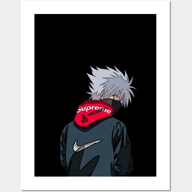 Supreme Kakashi Wall Art by BLVCKApparel